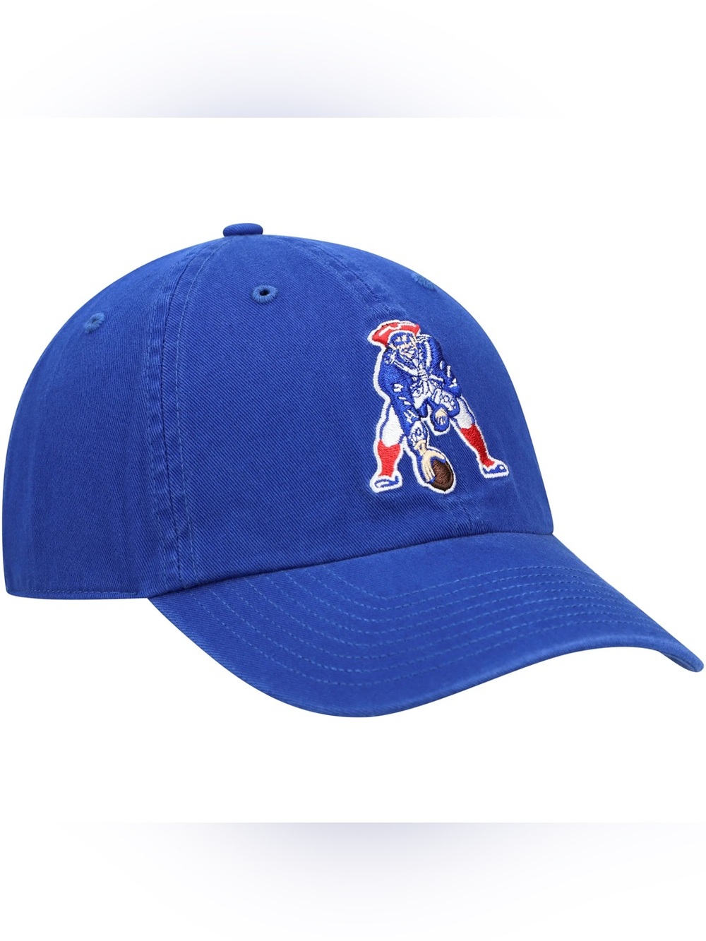 47 brand New England Patriots "Clean Up" adjustable hat royal Men OS